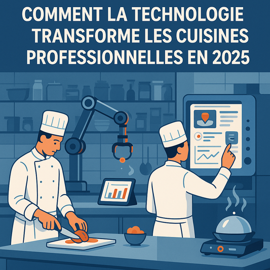 Comment la technologie transforme les cuisines professionnelles en 2025 ?