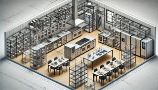 Guide d’Aménagement : Optimiser l’Espace dans une Cuisine Professionnelle