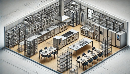 Guide d’Aménagement : Optimiser l’Espace dans une Cuisine Professionnelle