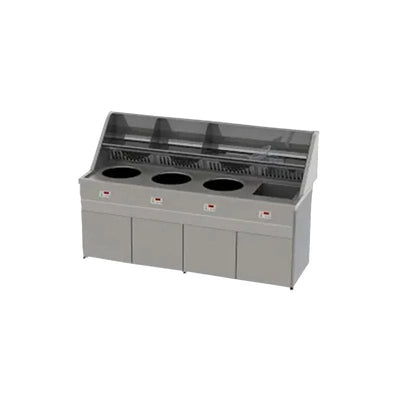 Friteuse cuves rondes