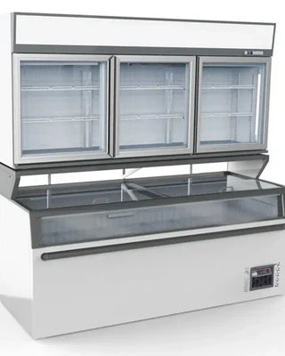 Congélateurs de supermarché - Vitrine combinée