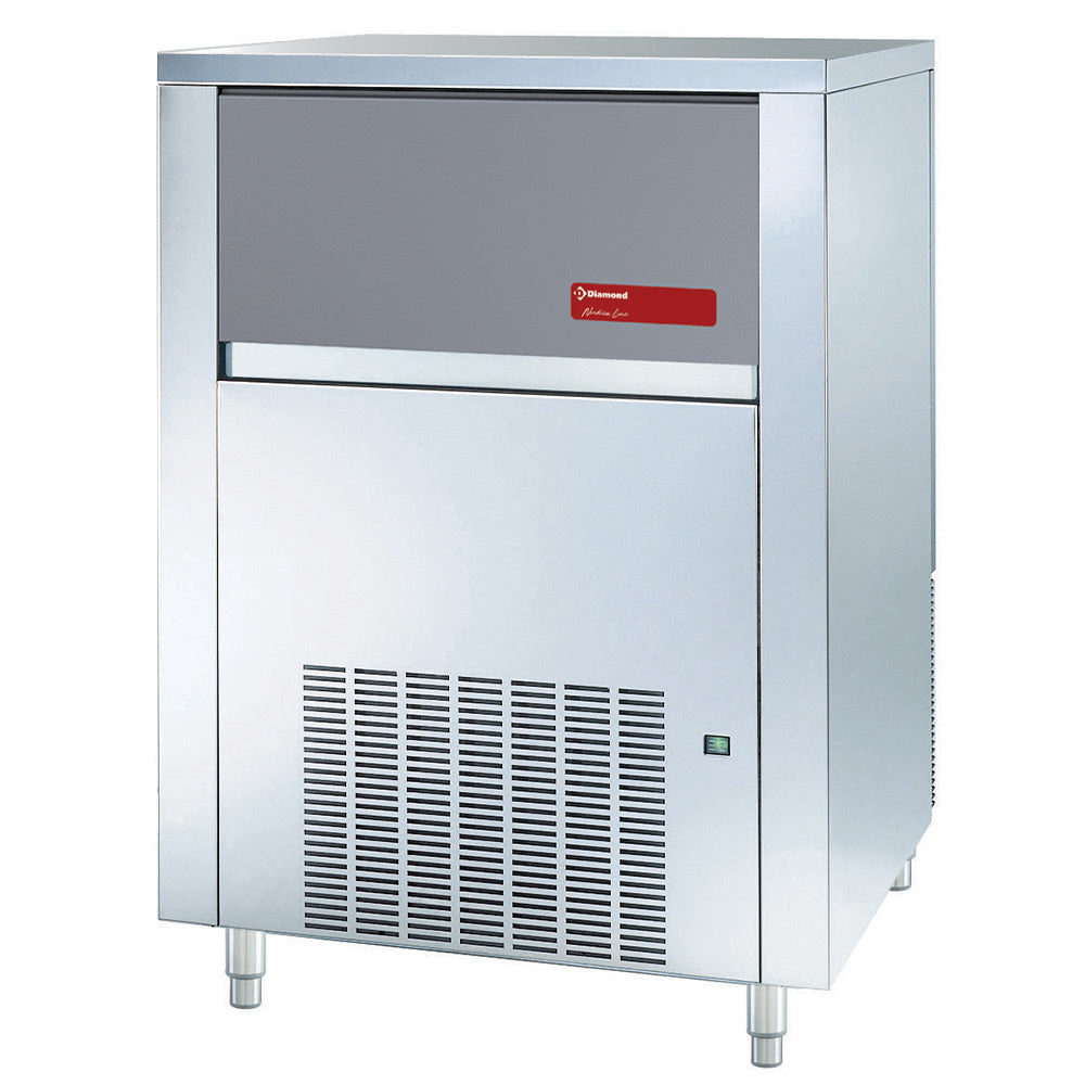 Machine à glaçons pleins 67 kg, avec réserve - EAU ICE70W-R2