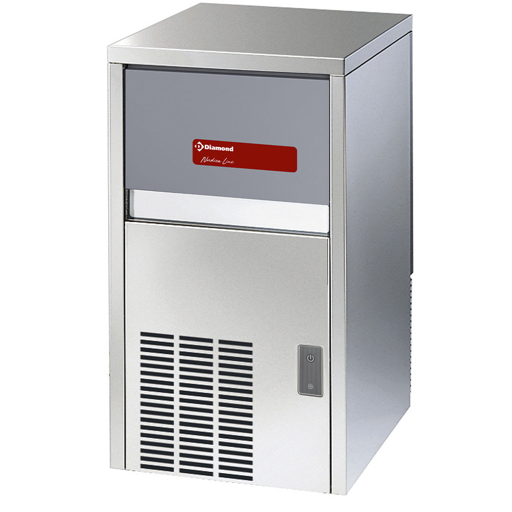 Machine à glaçons pleins 29 kg, avec réserve - EAU ICE30W-R2