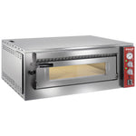 Elektrische oven, 2 kamers, 2x 9 pizza's Ø 350 mm 