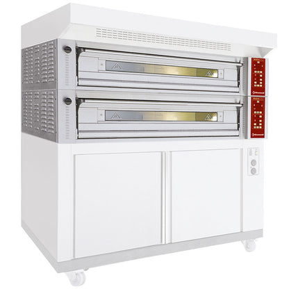 Elektrische modulaire oven 3 platen, capaciteit 3x 600x400 mm FT3M-18 