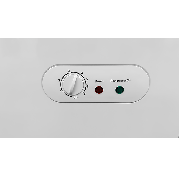 Congélateur Coffre Professionnel 358L – Couvercle Inox & Cuve Blanche