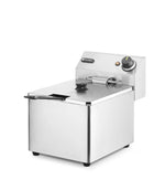 Lavasteengrill, 1/2 module, ’dubbelzijdige’ gietijzeren grill