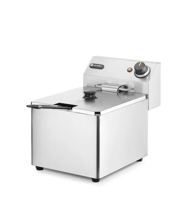 Friteuse - 8 L - 1 panier - avec robinet de vidange