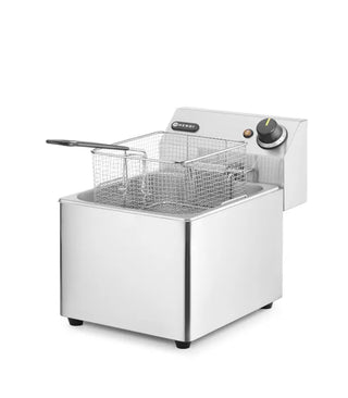 Friteuse - 8 L - 1 panier - avec robinet de vidange
