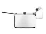 Lavasteengrill, 1/2 module, ’dubbelzijdige’ gietijzeren grill