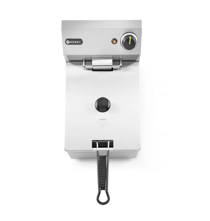 Friteuse - 8 L - 1 panier - avec robinet de vidange