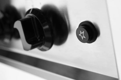 Cuisinière à gaz - 5 feux, châssis ouvert HENDI Cuisinières à gaz