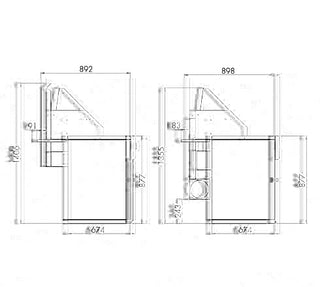 MECHANISCHE FRITEUSES 2 ronde tanks Bertrand