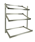 Corbeille à pain étagère 3 haut modèle large incl. paniers — Combisteel 7013.2300