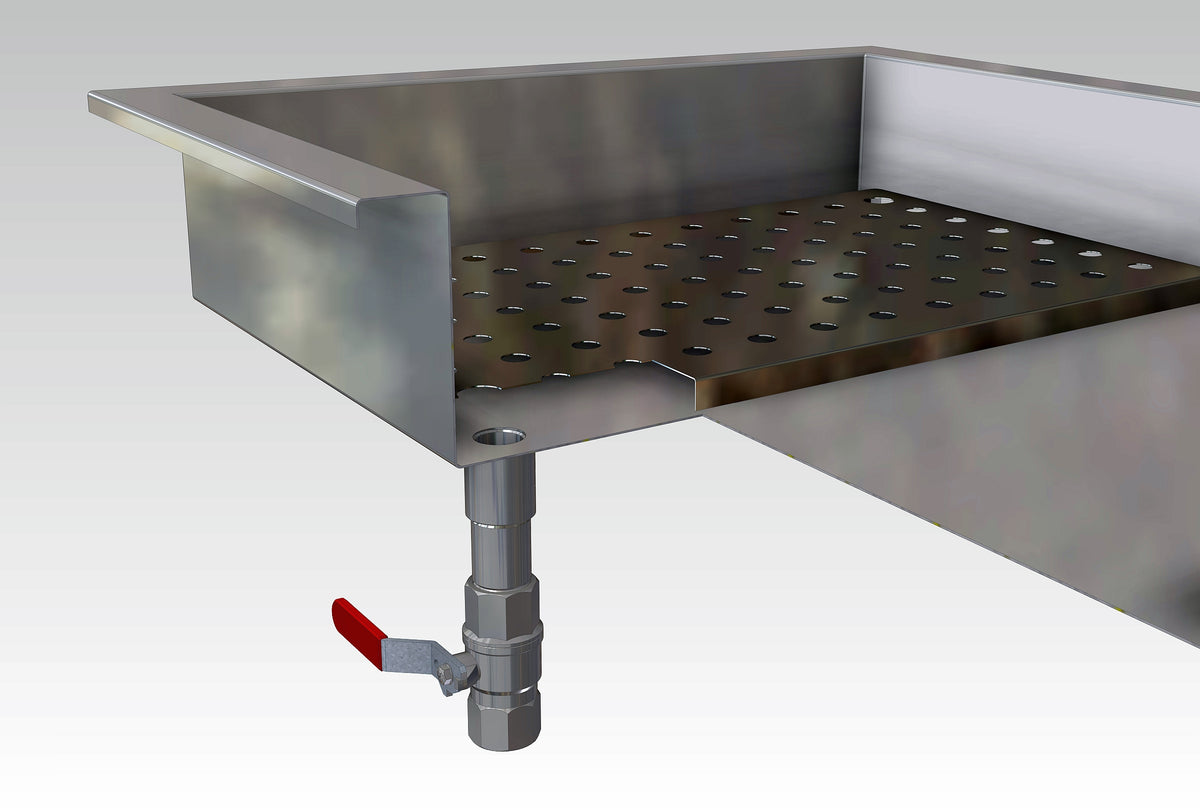 Bac à glace pilée intégré 3/1gn — Combisteel 7013.2730