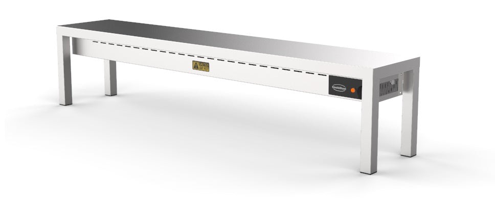 Étagère chauffante en céramique 1 niveaux 2000 6 heaters of 250w — Combisteel 7020.0725