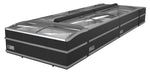 Congélateur bahut pour supermarché noir 2125 dégivrage manuel — Combisteel 7072.0015