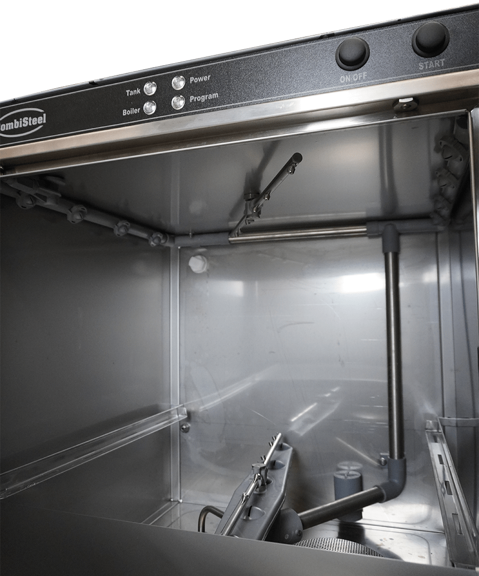 Lave-vaiselle chargement par l'avant ent 500-230 dp dde avec pompe d'écoulement et doseur à détergent — Combisteel 7082.0060