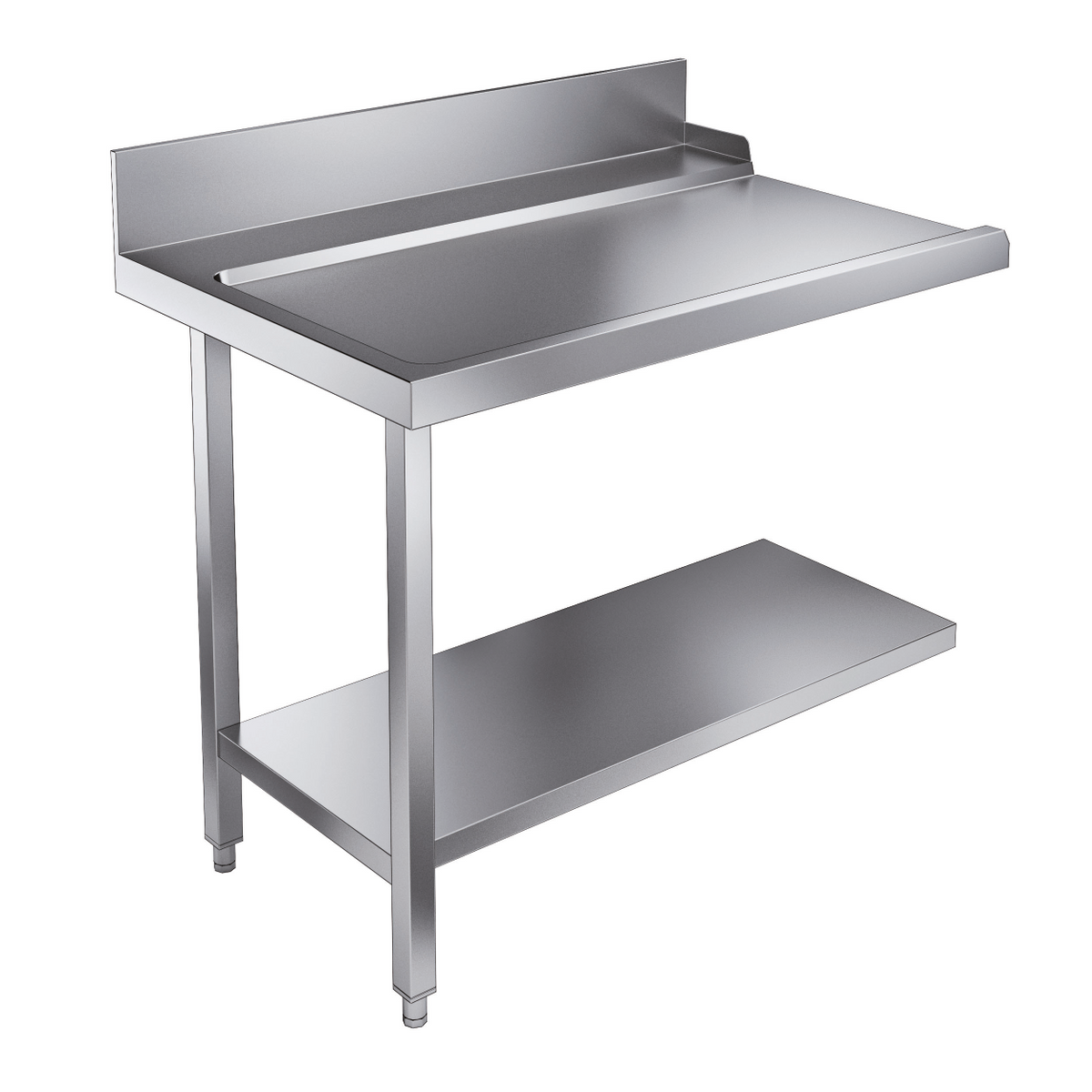 Table d'écoulement étagère 1100 à gauche pour 7082.0070-0075 — Combisteel 7106.1035