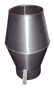 Hotte de déflecteur ronde ø 250 — Combisteel 7222.0250