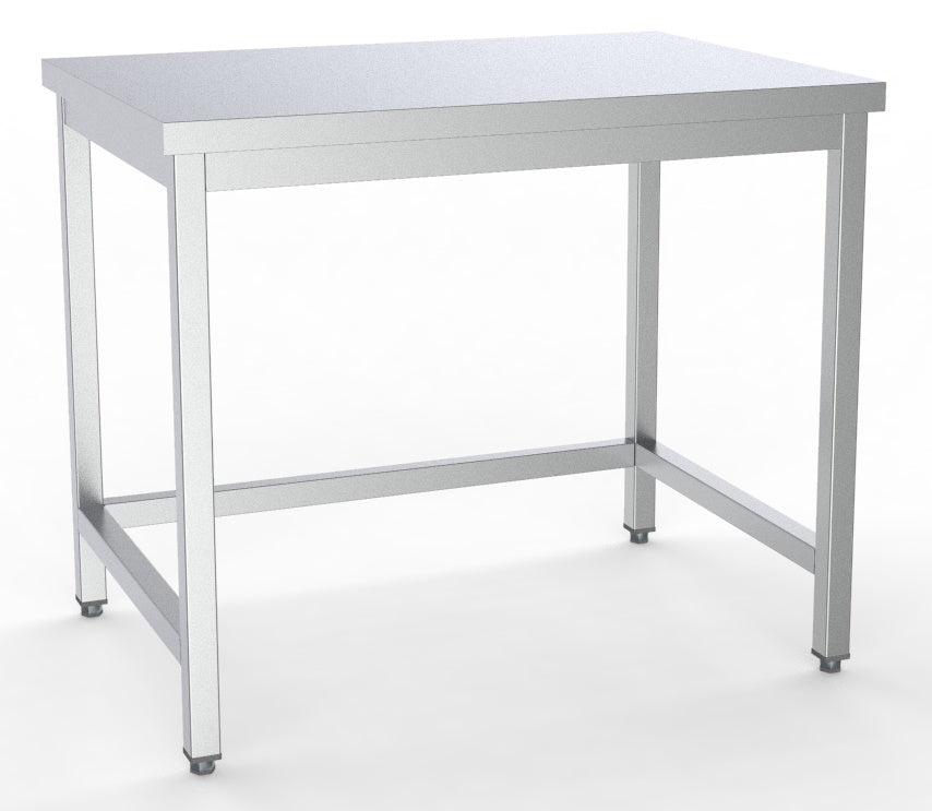 600 plan de travail essous ouvert démontable 1200 — Combisteel 7333.0010