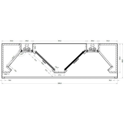 1.5 x 1.8 Hottes professionnelle a induction centrales