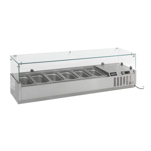 COMPTOIR RÉFRIGÉRÉ 1/4 GN x 6 7450.0007