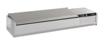 Puits réfrigérée couvercle en acier inox 1/4 GN x 6 — Combisteel 7450.0027