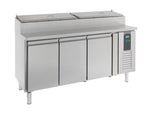 Saladette 3 portes 8x1/3gn récipient — Combisteel 7450.0104
