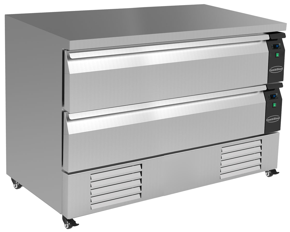 Table réfrigérée/congélateur commutable 2 tiroirs 6x 1/1gn — Combisteel 7450.0245