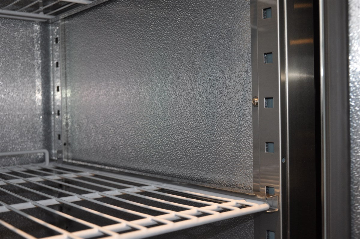 Réfrigérateur en acier inox+al 600 L static — Combisteel 7450.0400