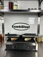 Grille de contact panini double — Combisteel 7455.0460