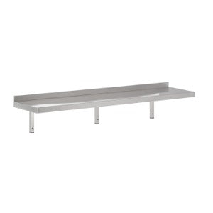 400 étagère murales en inox 2000 incl. consoles — Combisteel 7455.0697