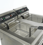 Friteuse électriques 2x9 L — Combisteel 7455.0985