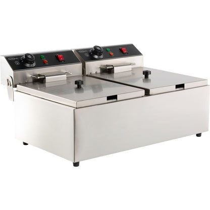 FRITEUSE POSABLE ÉLECTRIQUE 2X6 L 7455.1008 - Matériel