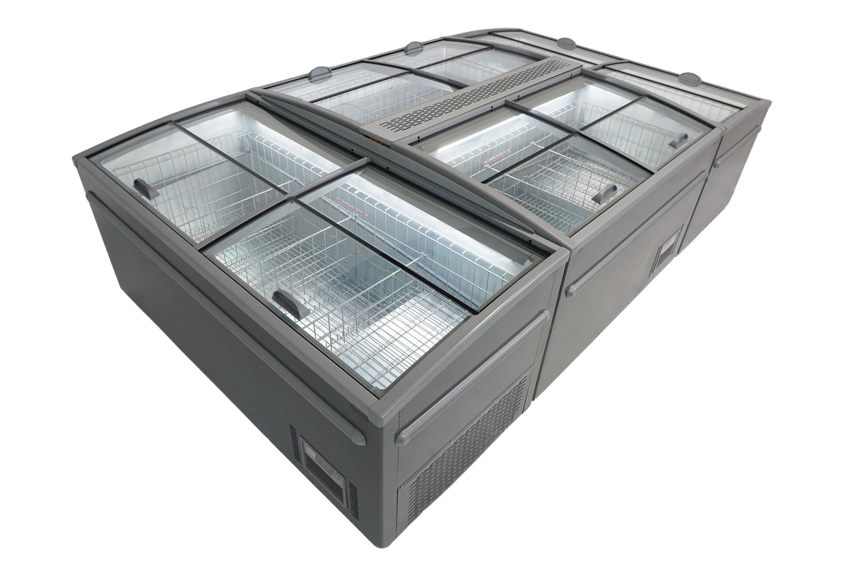Congélateur bahut pour supermarché 1450 dégivrage automatique — Combisteel 7455.2665