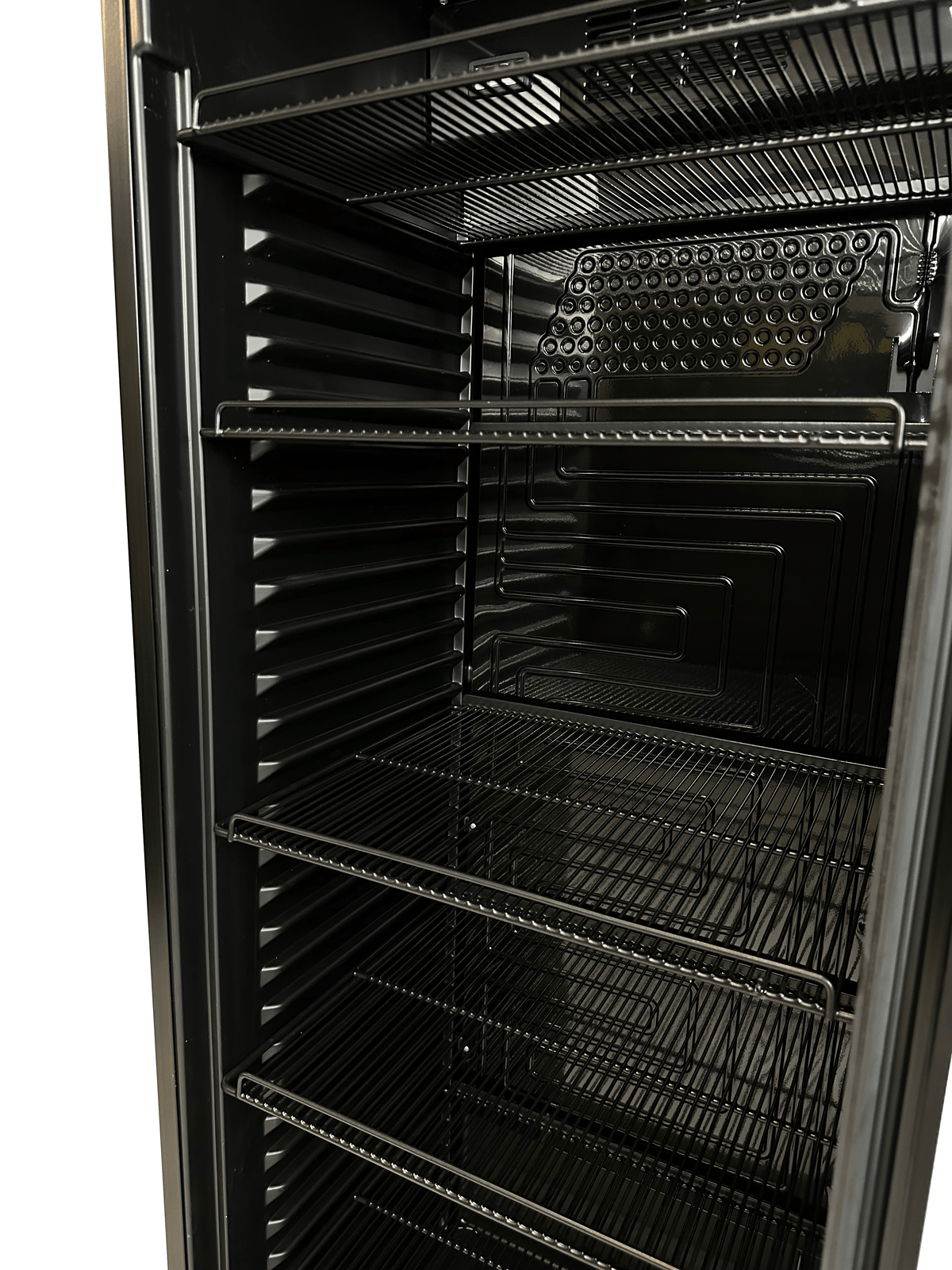 Réfrigérateur 1 porte en verre noir — Combisteel 7464.0090