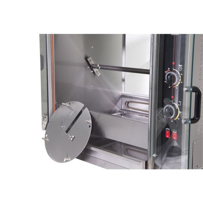 Elektrische rotisseries met 4 manden