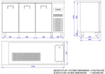 Refroidisseur de bière 3 portes 1r — Combisteel 7489.5330