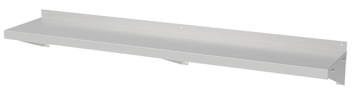 400 étagère murales en inox 800 incl. consoles — Combisteel 7490.0190