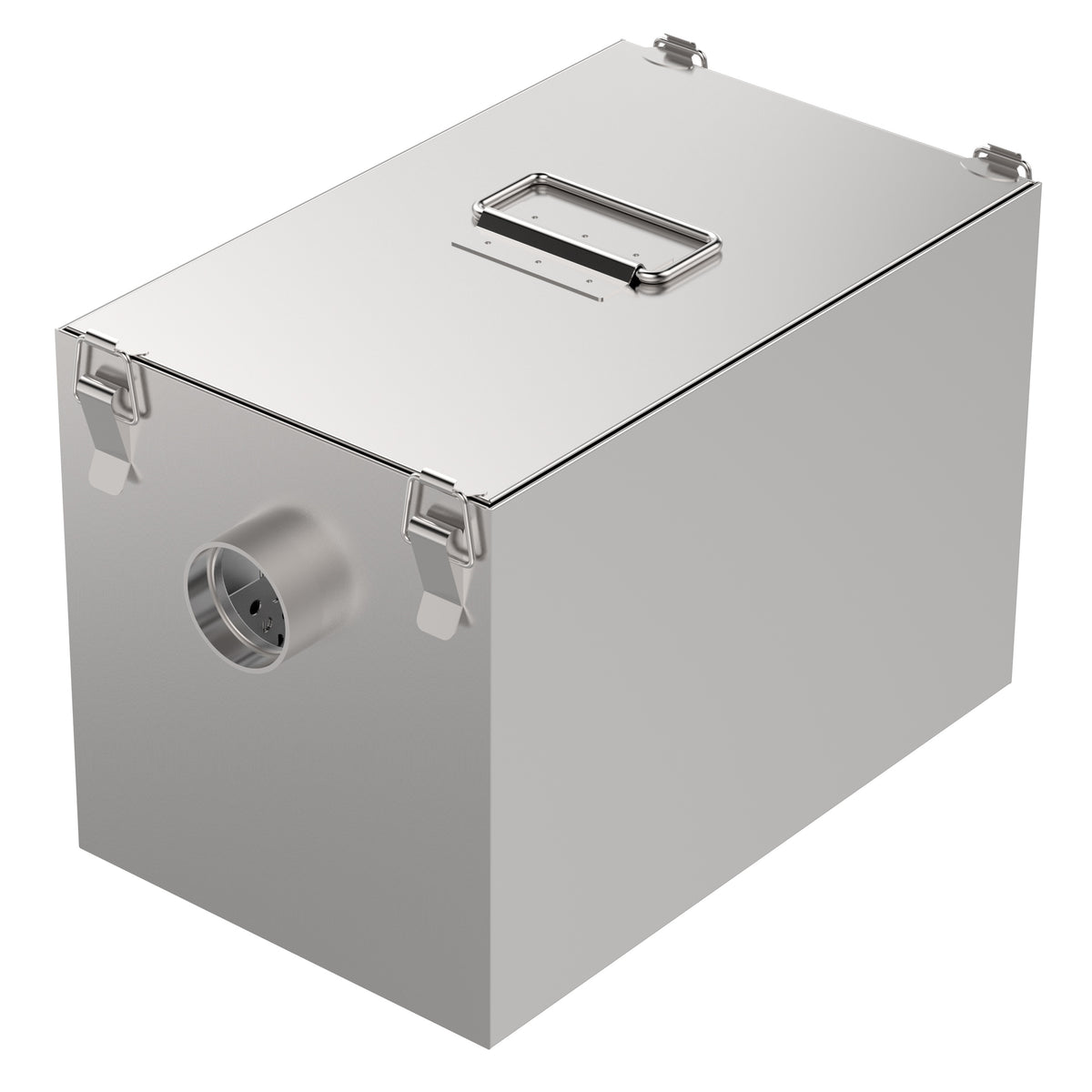 Séparateur de graisse inox 22 L ne répond pas aux normes nen-1825 — Combisteel 7490.0310