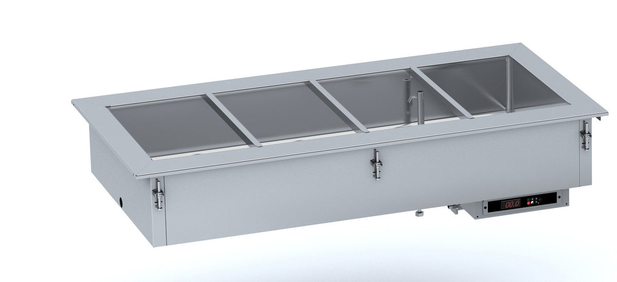 Drop-in bain-marie 3/1 - remplissage d’eau automatique — Combisteel 7495.0290