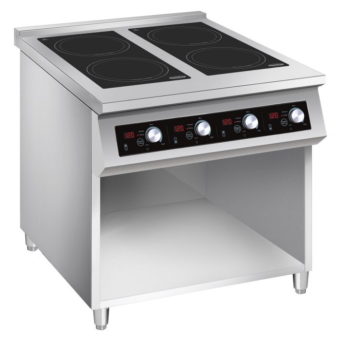 4-BRANDER INDUCTIEKOOKPAN ALLEEN GESCHIKT VOOR INDUCTIEKACHELS 7505.0010 