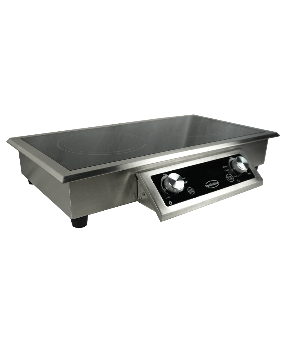 Drop-in cuisinière à induction 2 zones convient uniquement aux poêles à induction — Combisteel 7505.0020