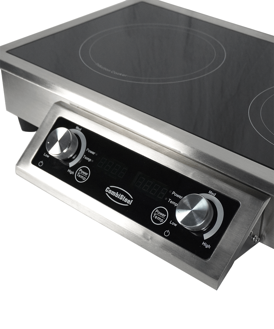 Drop-in cuisinière à induction 2 zones convient uniquement aux poêles à induction — Combisteel 7505.0020