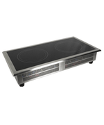Drop-in cuisinière à induction 2 zones convient uniquement aux poêles à induction — Combisteel 7505.0020