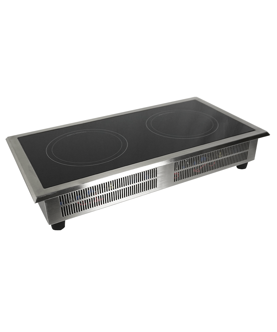 Drop-in cuisinière à induction 2 zones convient uniquement aux poêles à induction — Combisteel 7505.0020