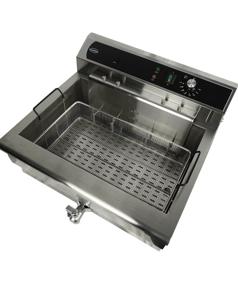 FRITEUSE POSABLE ÉLECTRIQUE 25L - AVEC ROBINET DE VIDANGE 7518.0210