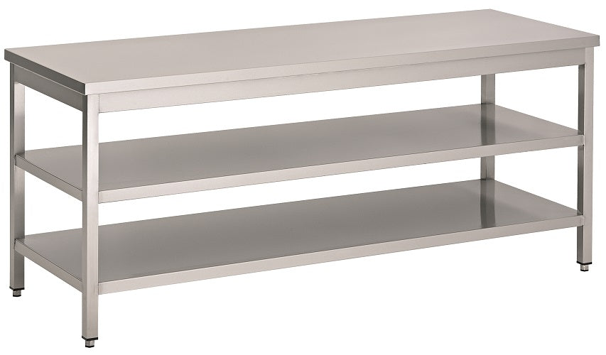 700 plan de travail 2 étagères 1700 — Combisteel 7812.0340