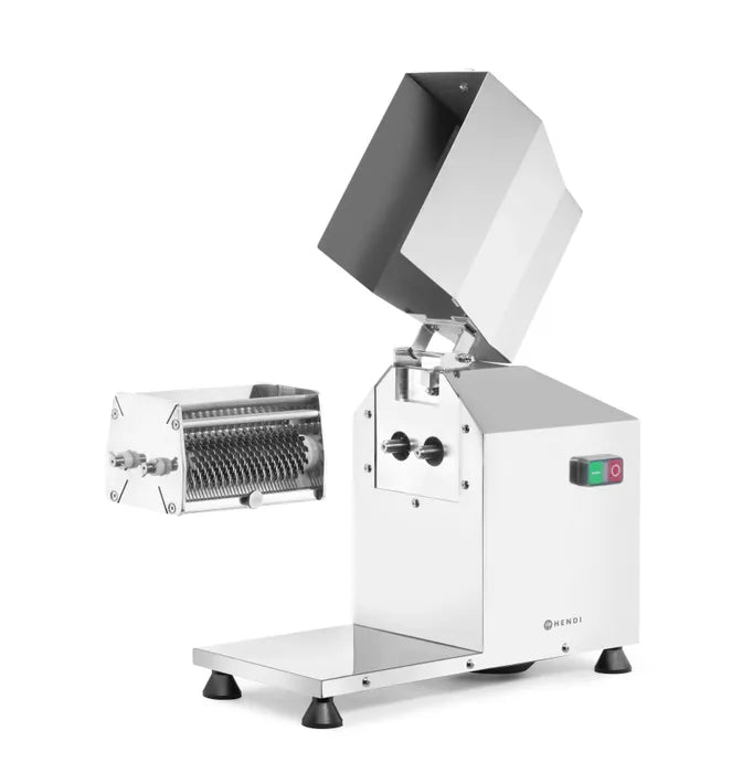Lavasteengrill, 1/2 module, ’dubbelzijdige’ gietijzeren grill